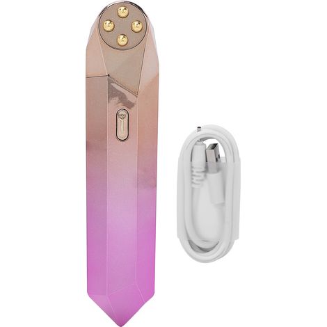 Baguette Massage Yeux Anti-Rides Femme Appareil Microcourant Soin Regard Domicile (1/5)