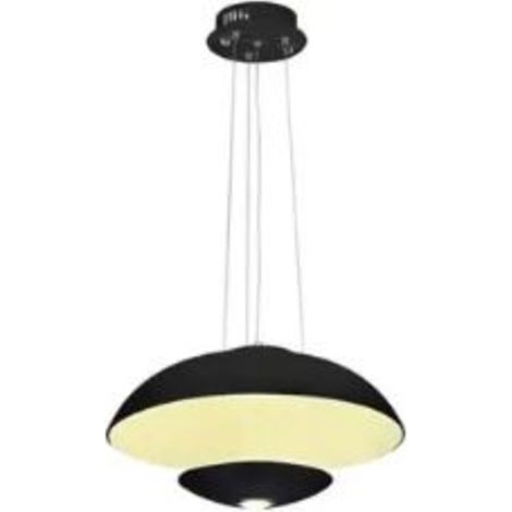 Suspension LED design coupole noir 24W (Eq. 192W) Diam. 450mm