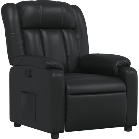 Maison Exclusive - Relaxsessel Schwarz Kunstleder