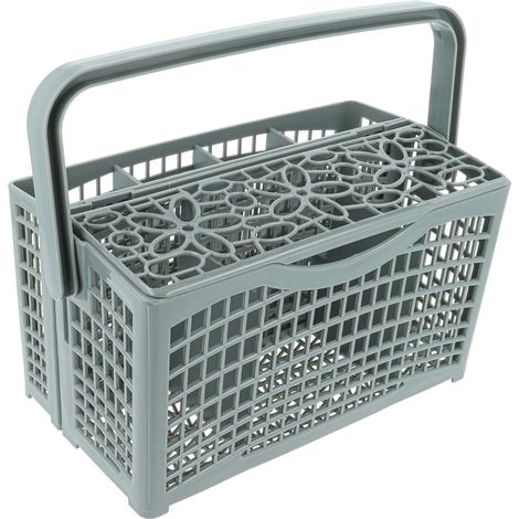 vhbw Cesta de cubiertos compatible con Bauknecht lavavajillas  divisible, 7 compartimentos (1/5)