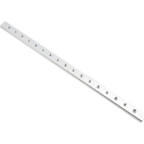 Gabarit de sciage à onglet en aluminium anodisé 30/45 mm – Rainure T intégrée – Longueur 450 mm (1/5)
