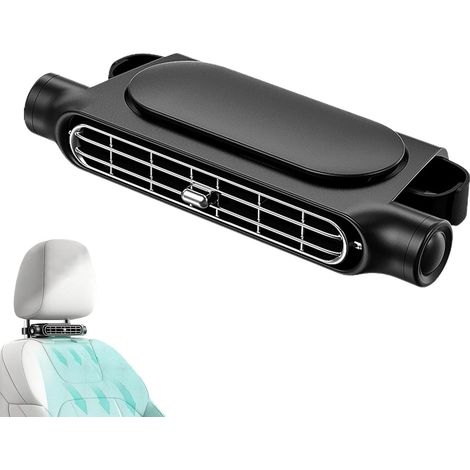 Ventilatore per sedile auto, ventilatore portatile USB per il raffreddamento del sedile auto, flusso d'aria potente e silenzioso per tutte le auto, Jeep e camper. (1/5)