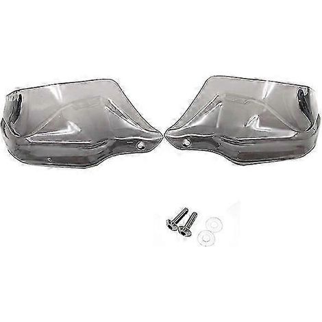 Protège-mains pour BMW R1250GS Adventure, R1200GS LC, F800GS Adventure, F750GS, F850GS : protection contre le vent et le vent, pare-brise, sécurité véhicule (gris). (1/5)