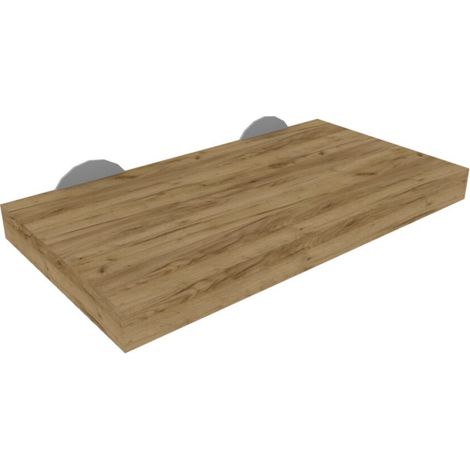 Mensola a parete di design - 45x24 cm - 16 Colori - Quercia