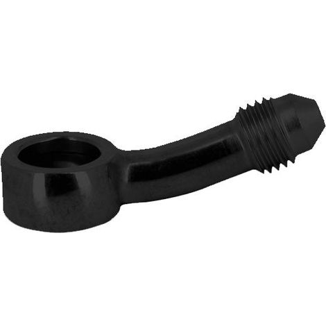 Banjo Alu Noir 20° Pour Durite Pré Sertie