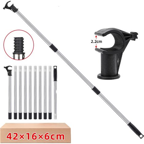 4 m Canne Telescopique pour Stores et Fenêtres De Toit,Perche Telescopique ConçU pour Contrôler Les Lucarnes,Perche Pour Fenêtres De Toit et Stores (1/5)