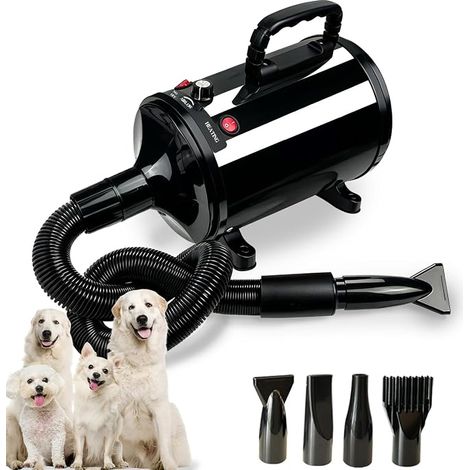 Dog Hair Dryer, Blower for Dogs, Black (1/5)