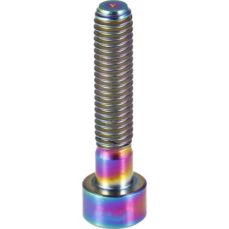 Tige de direction en titane M6 pour vélo, accessoire cycliste coloré (30 mm) (1/4)
