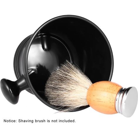 Bowl to raser plastic,with sleeves to handle cup of coiffe,for shaver (1/5)