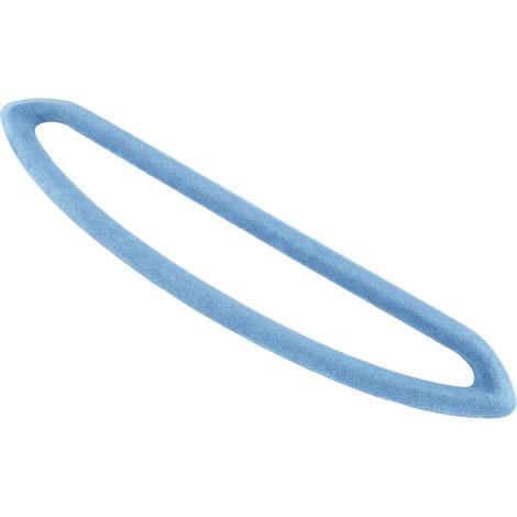 Habillage de sortie d'air de console centrale en daim, décoration de grille d'aération clim, compatible Subaru BRZ 2013-2020, bleu ciel (1/5)