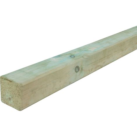 Kantholzpfosten Kiefer kesseldruckimprägniert 240 x 7 x 7 cm (1/3)