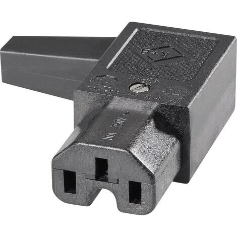 Connectique pour appareils chauffants série (connecteur réseau) 43R K & B 43R012211 femelle, coudé Nombre total de pôle (1/5)