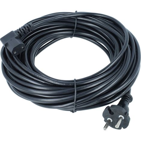 vhbw Câble électrique compatible avec Tennant V5 aspirateurs  15 m, câble électrique (1/5)