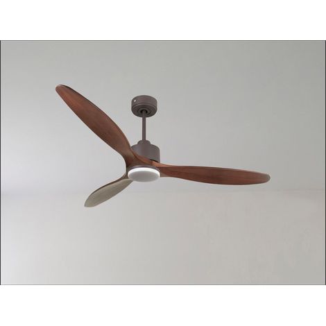 Ouray  de Klassfan - Ventilateur de plafond et destratificateur moteur DC Blanc pales  bois clair 10 à 20 m² OurayDC4P7Sw106 (1/5)
