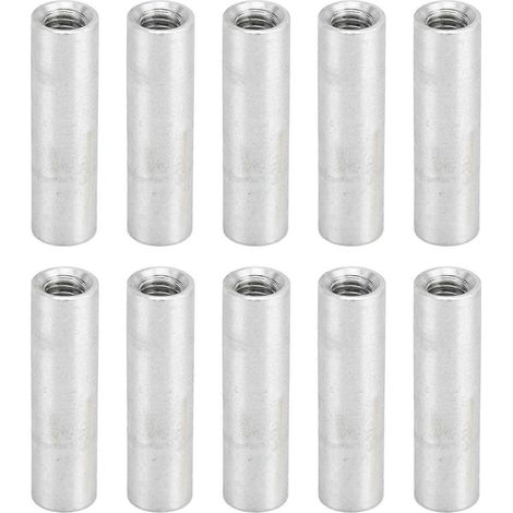 10 Stück Abstandshalter aus Aluminiumlegierung mit Gewinde, rund, für Quadcopter-DIY-Modelle, M4 x 0,7 mm, 22 mm