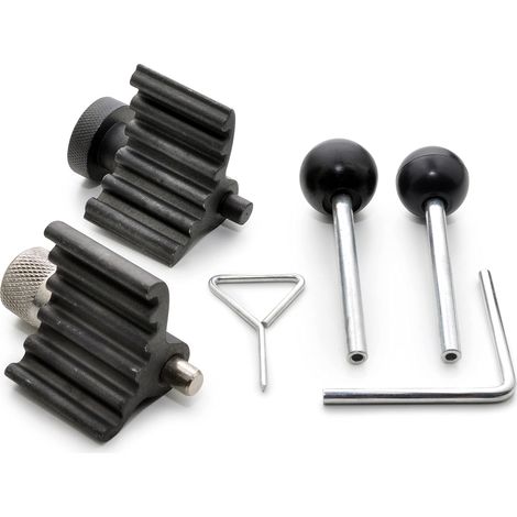 Zahnriemen-Werkzeugsatz für Audi, Seat, Skoda, Volkswagen, VAG, Einspritzpumpe 1.4, 1.9, 2.0 TDI und Common-Rail-Zahnriemenscheibe 1.2, 1.6, 2.0