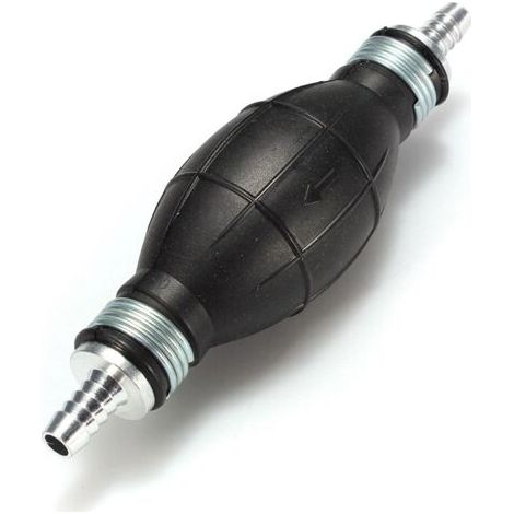 Pompe manuelle 8 mm pour carburant – Alliage et caoutchouc – Haute puissance d'aspiration – Pour bateaux et motos (1/5)