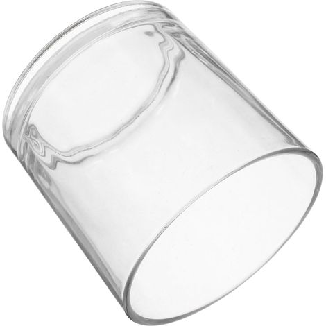 Vase en Verre Cylindrique Transparent, Stable et Pratique, Décoration Élégante pour Centre de Table Mariage ou Présent Raffiné (1/5)