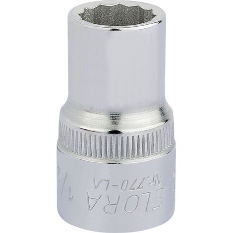 Draper 24351 Elora Bi-Hexagon Socket, 1/2"" Sq. Dr., 1/2 (1/5)