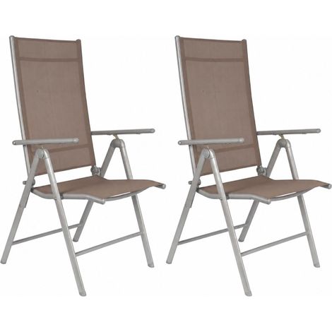 Lifetime Ensemble de chaises de jardin Beige H105xl57xL56cm (1/5)