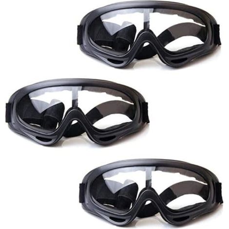 Paquet de 3 lunettes de sécurité pour enfants, lunettes de jeu en plein air pour enfants pour la protection des yeux de jeu et le travail en laboratoire (1/5)