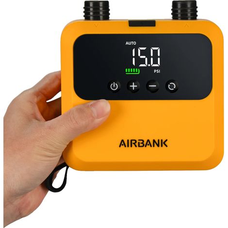Bomba de aire eléctrica D23PRO, ligera, inflado rápido. (1/2)