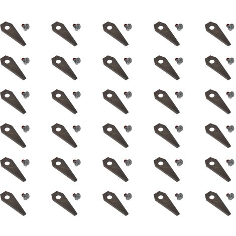 30 X 4,9 CM lame en acier inoxydable pour robots tondeuse BOSCH Indego 350 400 1000 1100 1200 Connect (1/3)