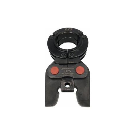 ROTHENBERGER Lazadas de prensado, U, 75 mm, con mordaza intermedia - 1000004932