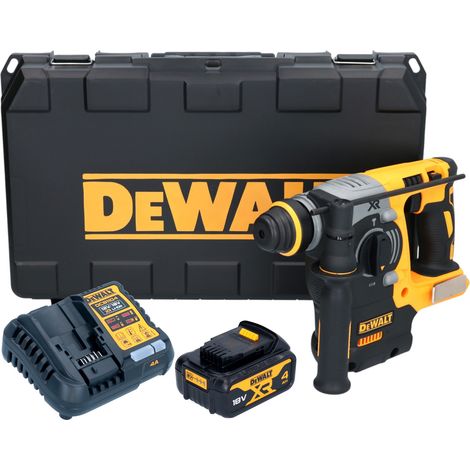 Martillo combinado a batería DeWalt DCH 273 M1 18 V 2,1 J SDS Plus Brushless + 1 batería 4,0 Ah + cargador + maletín (1/5)