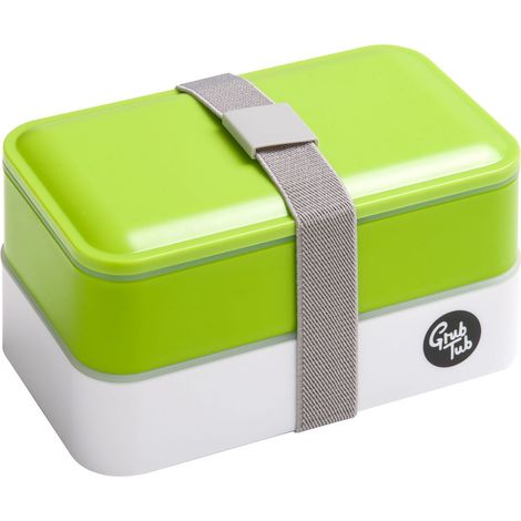 Interiors by Premier Organized Green Lunch Box, Leak Proof Tiffin Box, Portable Lunch Container, Comfortable Packed Lunch Box (1/3)