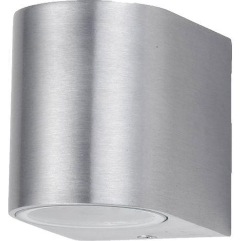 Applique murale extérieure jardin down spot lampe spot de façade en aluminium