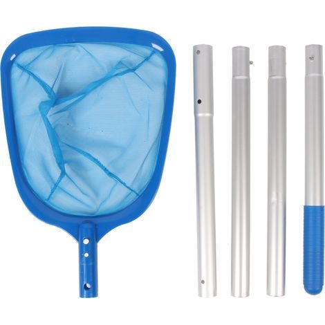 Filet Écumage Cadre Renforcé – Grande Ouverture Nettoyage Natation avec Longs Poteaux pour Étang Spa (1/5)