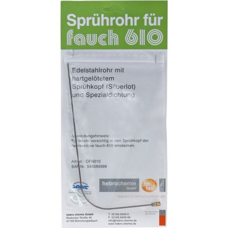 Sanit Fauch Sprührohr 8702 für Fauch 610
