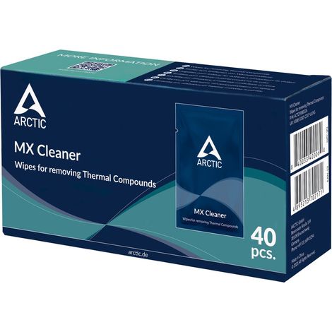 ARCTIC MX Cleaner Wipes for Thermal Paste removal (ACTCP00033A)