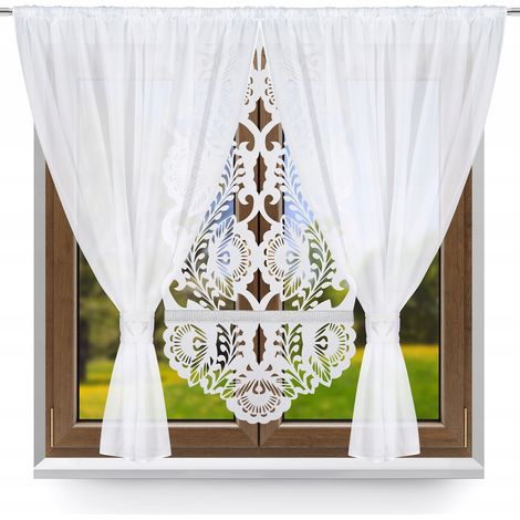 Set di tende moderne P17 per soggiorno e camera da letto, elegante divisorio per ambienti 300x150