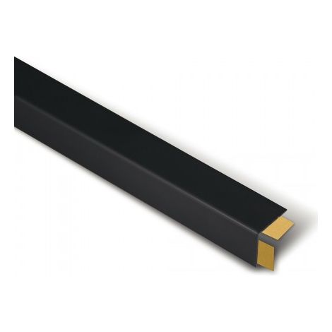 ÃNGULO PVC 25X25MM. LONG. 250 CM. ADHESIVO / NEGRO - BRINOX