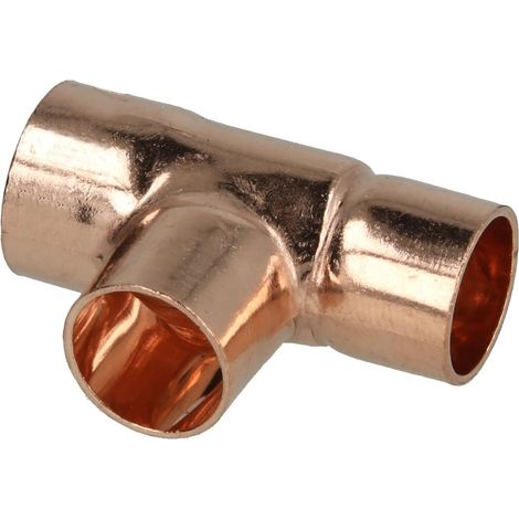 Raccord à braser cuivre té réduit 16 x 14 x 14 mm