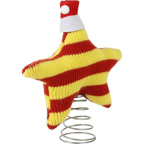 CCYKXA Weihnachtsbaumspitze, Vintage-Lichterstern, Weihnachtsbaumschmuck für Zuhause, Büro, Weihnachtsfeier, Kamin, Fenster, Tür (1/5)