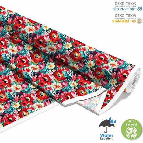 TESSUTI DECORATIVI PER ESTERNI OXFORD - Fiori - DX2039 (1/5)