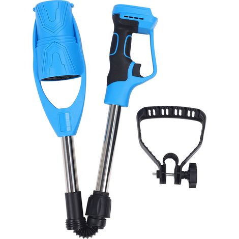 [JAMAIS UTILISÉ]Souffleur de feuilles sans fil 520 CFM, vitesse réglable en continu jusqu'à 150 MPH, alimenté par batterie 21 V, pliable, compatible avec les modèles BL1830 et BL1830B. (1/5)