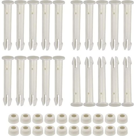 Packung mit 20 Stiften, ABS-Kunststoff, Gummidichtung, Intex Aufstellpool