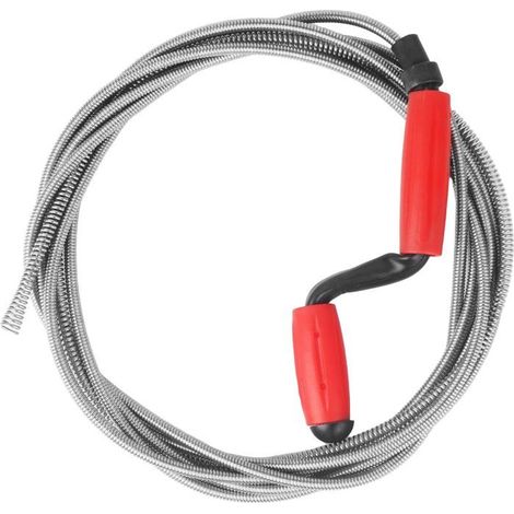 Furet Déboucheur Canalisation Avec Manivelle 5 M × 6 Mm,Deboucheur Canalisation,Déboucheur Évier Et Toilette,Sonde De Débouc[RD146] (1/5)