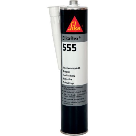 Adhesivo para acristalamiento SIKA Sikaflex 555 - Negro - 300ml