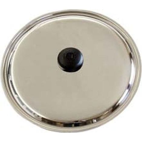 Coperchio per Pentole e Padelle in Acciaio Inox 28 cm