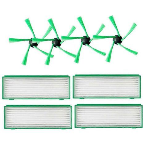 NALOOKAMIC Filtre HEPA à brosse latérale pour aspirateur Vorwerk Kobold VR200 VR300 - Accessoires ultra-résistants (1/4)