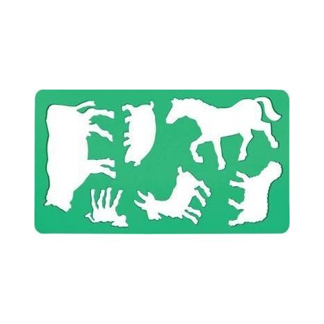 Plantilla de animal: Caballo