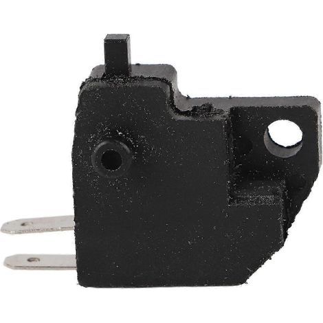 Interrupteur de frein universel, design carré, connecteur 2 broches côté droit, compatible avec Honda, Suzuki et Yamaha, construction durable, installation facile. (1/5)