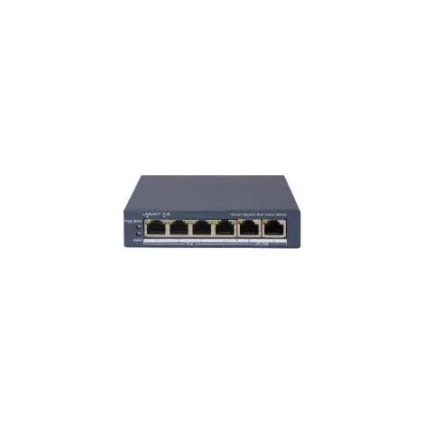 Hikvision DS-3E1506P-EI/M switch di rete Gestito Gigabit Ethernet (10/100/1000) Supporto Power over Ethernet (PoE) Grigio