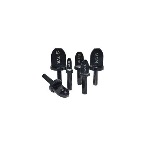 Extenseur de Tuyau en Cuivre, 6 Pièces Expandeur de Tube, Outil Délargissement de Tuyau en Cuivre, Tube CVC Pour Tuyaux en Aluminium et Autres Tuyaux en Métal Souple Manuels Kit de Service (1/5)