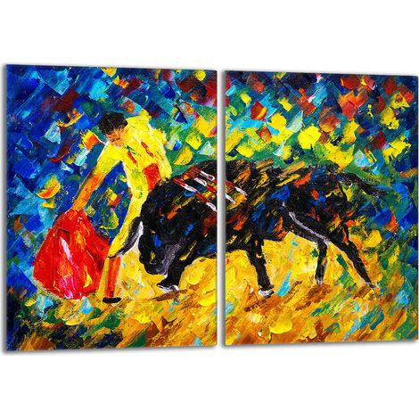Glasschutzplatte für Herd 2x40x52 Byk (1/5)
